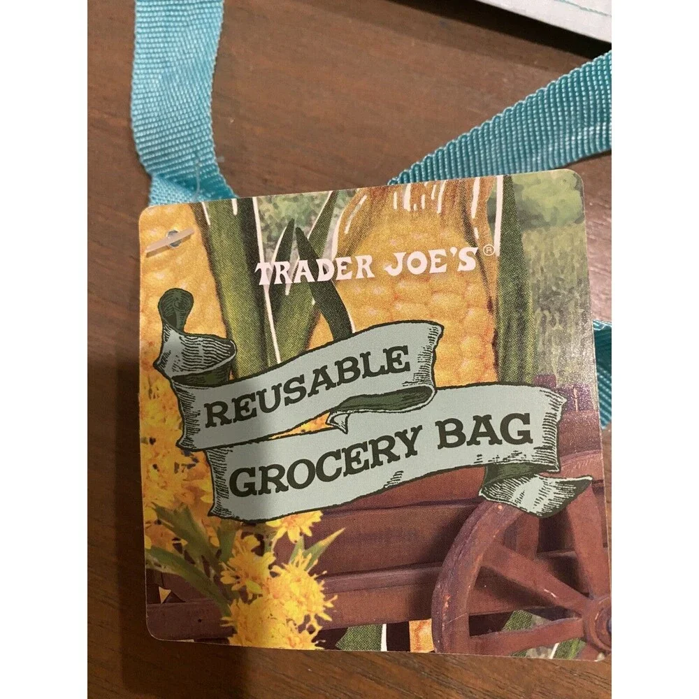 Trader Joe’s Bag Nebraska NEW Reusable Grocery Shop Bag Ships Fast
